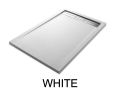 Receveur douche, caniveau, rsine Acrystone - VULCANO SIDE INOX 200