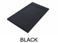 Receveur douche, caniveau, 100 cm, resine Acrystone - VULCANO SIDE COVER