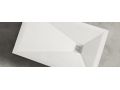 Receveur douche italienne 100 cm resine minerale BRISTOL