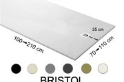 Receveur de douche, finition pizarra - BRISTOL 130