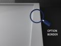 Brodzik 240 cm gładkie wykończenie - LEEDS