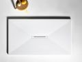 Design douchebak met centrale afvoer - CARDIFF 160