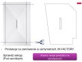 Designowana brodzik z centralnym odpływem - CARDIFF 170