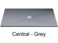 Receveur de douche, avec vacuation centrale - CENTRAL XL 210