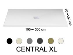 Douchebak, met centrale afvoer - CENTRAL XL 220