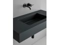 Plan vasque,  80 x 46 cm, suspendu ou  poser - LEEDS 50