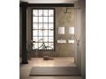 Receveur de douche, 120 cm, extra plat en Acrystone - EVEREST Colors