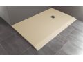 Receveur de douche, 120 cm, extra plat en Acrystone - EVEREST Colors