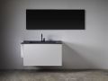 Plan vasque design caniveau,  70 x 46 cm, suspendu ou  poser - LONDON 50