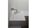 Plan vasque design caniveau,  70 x 46 cm, suspendu ou  poser - LONDON 50