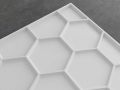 Receveur douche, bonde angle droit, rsine Solid Surface - FOGO