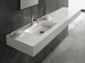 Plan vasque, rsine Solid-Surface - LEEDS SOLID 50