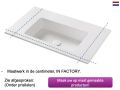 Wastafelblad, Solid-Surface hars - LEEDS SOLID 50
