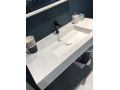 Custom-made suspended or built-in vasin top – NEW YORK 45