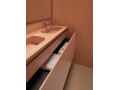 Plan double vasque Design, 140 x 46 cm - GLASGOW DOUBLE 60