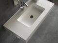Plan vasque, rsine Solid-Surface - LEEDS SOLID 40 MINI