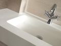 Plan vasque, rsine Solid-Surface - LEEDS SOLID 40 MINI