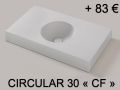 Plan vasque,  60 x 46 cm, suspendu ou  poser - ARCHITEC