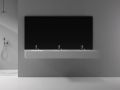 Plan vasque,  60 x 46 cm, suspendu ou  poser - ARCHITEC