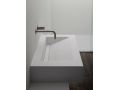 Plan vasque caniveau, rsine Solid-Surface - LONDON SOLID 50