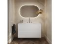 Plan vasque, 100 x 50 cm, suspendue ou  encastrer - NEW YORK 45