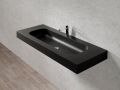Plan vasque, 100 x 50 cm, suspendue ou  encastrer - BOSTON 45