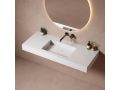Plan vasque, 100 x 50 cm, suspendue ou  encastrer - NEW YORK 60