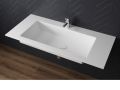 Plan vasque, 100 x 50 cm, suspendue ou  encastrer - NEW YORK 60