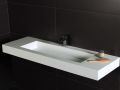 Plan vasque, 100 x 50 cm, suspendue ou  encastrer - NEW YORK 90