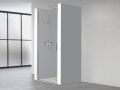 Drzwi prysznicowe 90 cm, uchylne/obrotowe - LYON