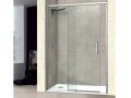 Drzwi prysznicowe przesuwne, ze stałą szybą - NANTES 310 CH