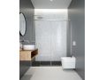 Paroi de douche, coulissante double centrales, 210 cm - TOULOUSE
