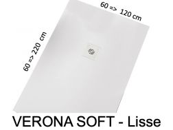 Receveur de douche, extra plat, finition lisse - VERONA SOFT 140