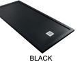 MOMBACHO 80x80- Receveur douche, avec bordures anti dbordements