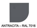 Angular 80x80 - Receveur douche, extra plat, recoupable, en rsine