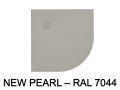 Angular 80x80 - Receveur douche, extra plat, recoupable, en rsine
