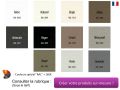 Angular 80x80 - Receveur douche, extra plat, recoupable, en rsine