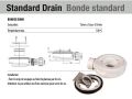 Receveur de douche 90x60 cm, extra plat, recoupable, resine, VERONE 60x90