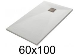 Receveur de douche 100x60 cm resine extra plat VERONE