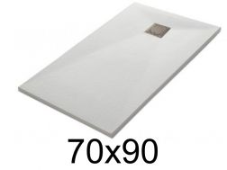 Receveur de douche sur mesure 90x70 cm resine TECNIK