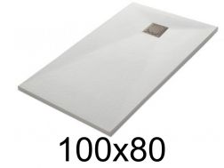 Receveur de douche 100x80 cm résine extra-plat – TECNIK