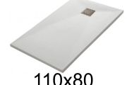 Brodzik prysznicowy 110x80 cm z zywicy extra flat TECNIK