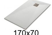 Brodzik prysznicowy 170x70 cm z zywicy extra flat – TECNIK