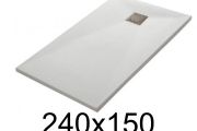 Receveur douche italienne 240x150 cm Extra plat - LEEDS