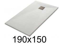Receveur de douche 190x150 cm, finition lisse - LEEDS 150x190
