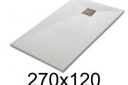 Receveur douche italienne 270x120 cm Extra plat - LEEDS