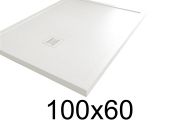 Receveur de douche avec rebord 60x100 cm Resine minerale MOMBACHO