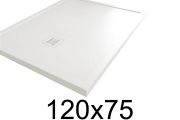 Receveur douche 75x120 cm, avec seuil de douche anti-debordement, MOMBACHO