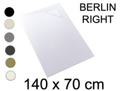 Bruser, 140x70 cm, hÃ¸jre vinkelaflÃ¸b - BERLIN RIGHT 70x140
