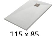 Brodzik prysznicowy 115x85 cm z zywicy extra flat TECNIK